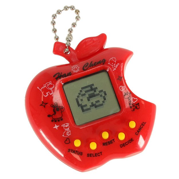 Elektroninis žaidimas Tamagotchi, raudonas