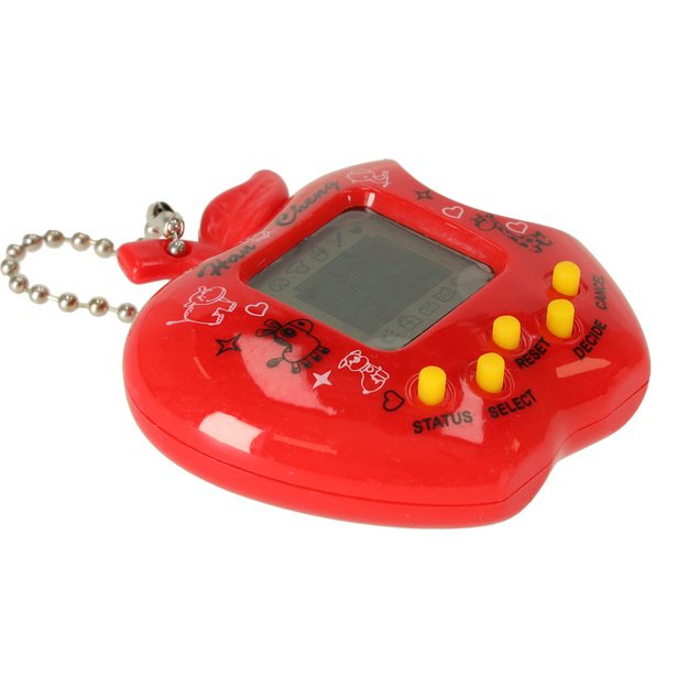 Elektroninis žaidimas Tamagotchi, raudonas