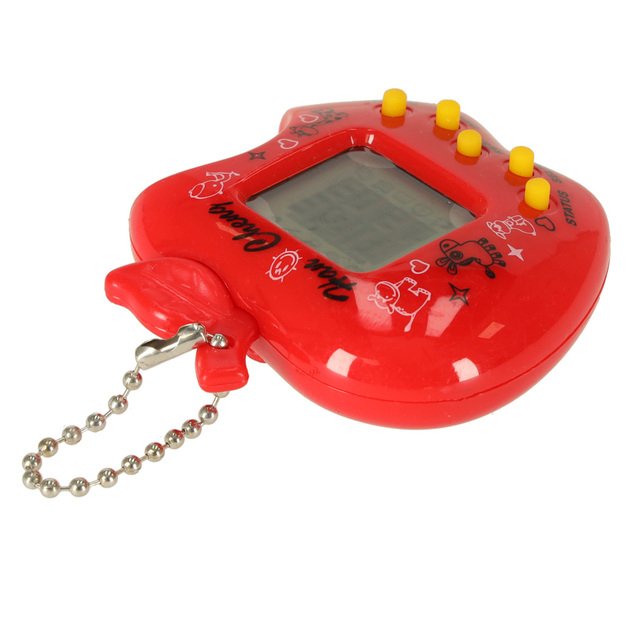 Elektroninis žaidimas Tamagotchi, raudonas