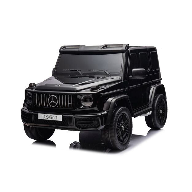 Dvivietis elektrinis džipas Mercedes G63 XXL 4x4, juodas