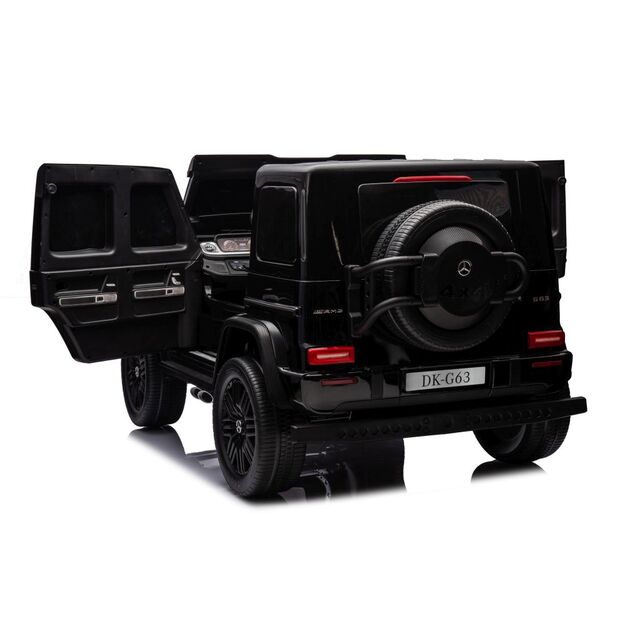 Dvivietis elektrinis džipas Mercedes G63 XXL 4x4, juodas