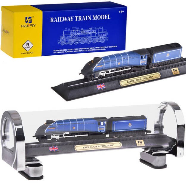 Šiuolaikinio traukinio kolekcinis modelis LNER CLASS A4 „MALLARD“