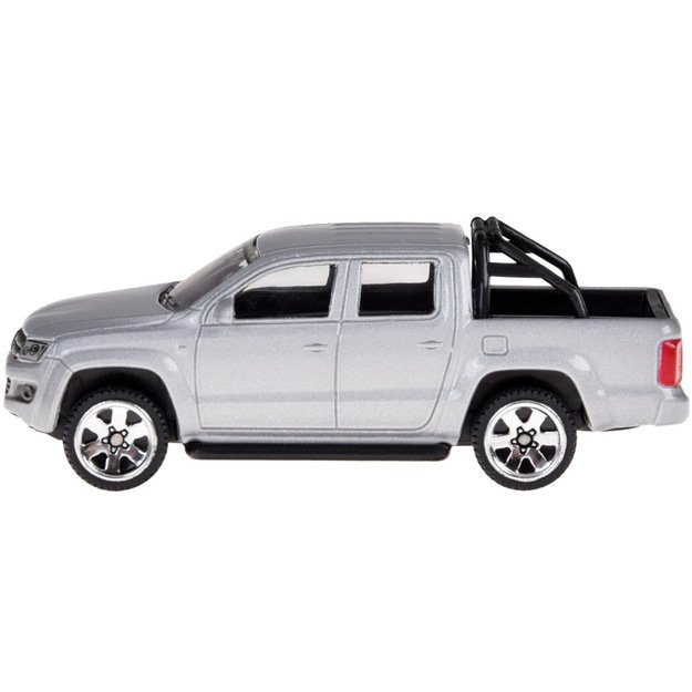 Metalinis automobilio Volkswagen Amarok modelis, sidabrinis