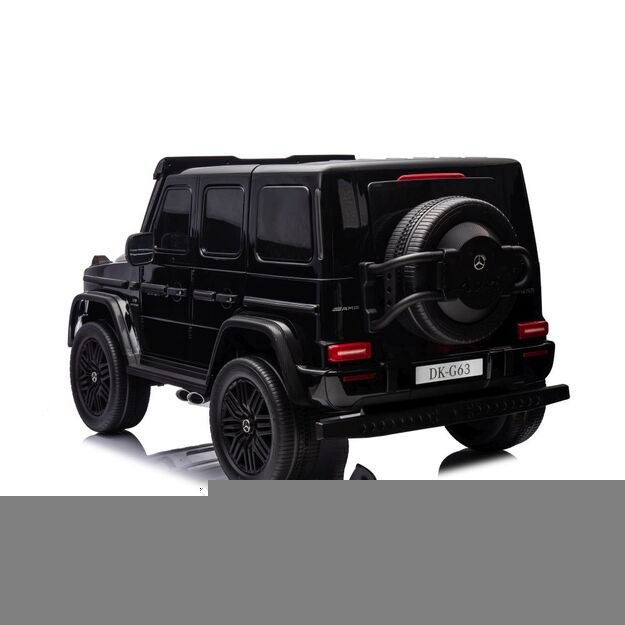 Dvivietis elektrinis džipas vaikams Mercedes G63 XXL 4x4, 24V, juodas