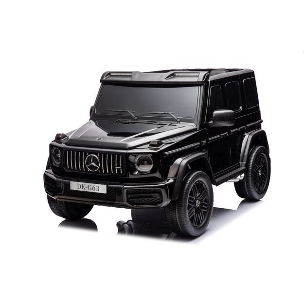 Dvivietis elektrinis džipas vaikams Mercedes G63 XXL 4x4, 24V, juodas