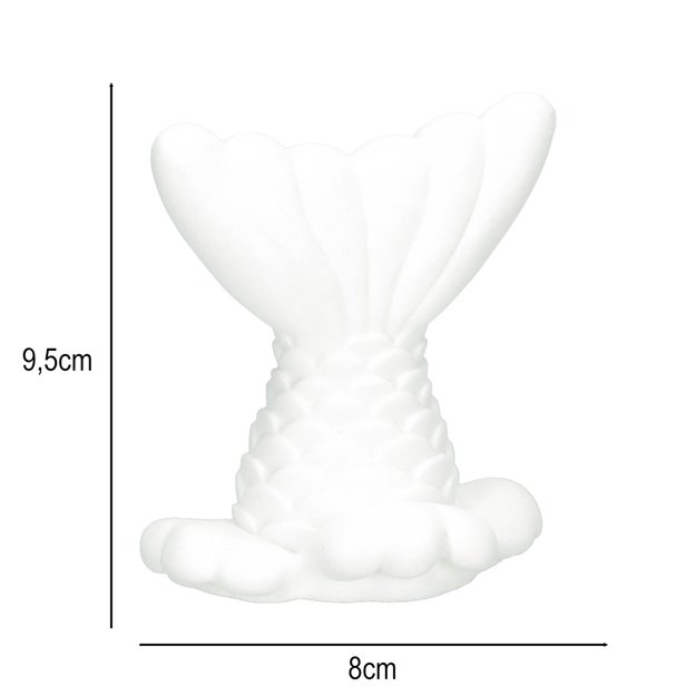 3D kristalo auginimas, undinėlės uodega