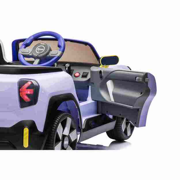 Vienvietis vaikiškas elektromobilis Mini Concept Aceman, violetinis