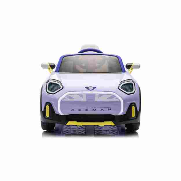 Vienvietis vaikiškas elektromobilis Mini Concept Aceman, violetinis