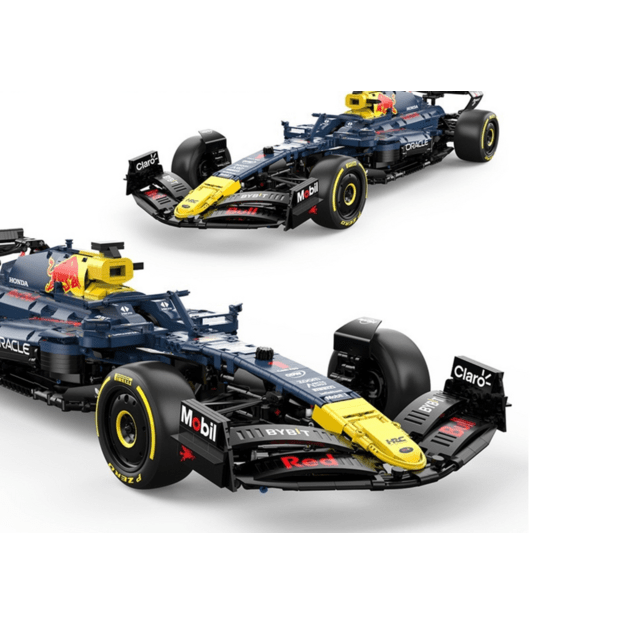 Nuotoliniu būdu valdomas Red Bull F1 RB19 automobilis 1:8, mėlynas