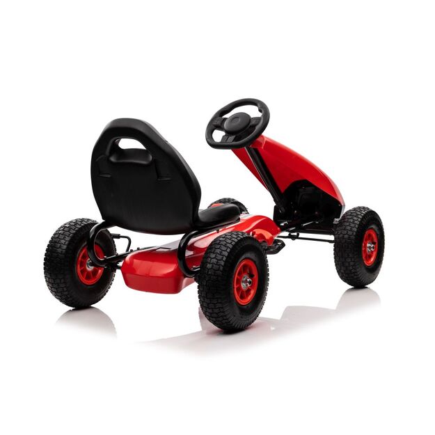 Velomobilis Gokart G208, raudonas