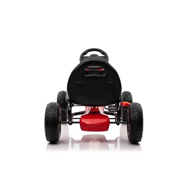 Velomobilis Gokart G208, raudonas