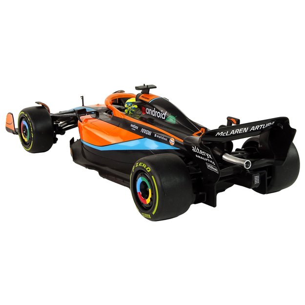  Nuotoliniu būdu valdomas automobilis McLaren F1, oranžinis