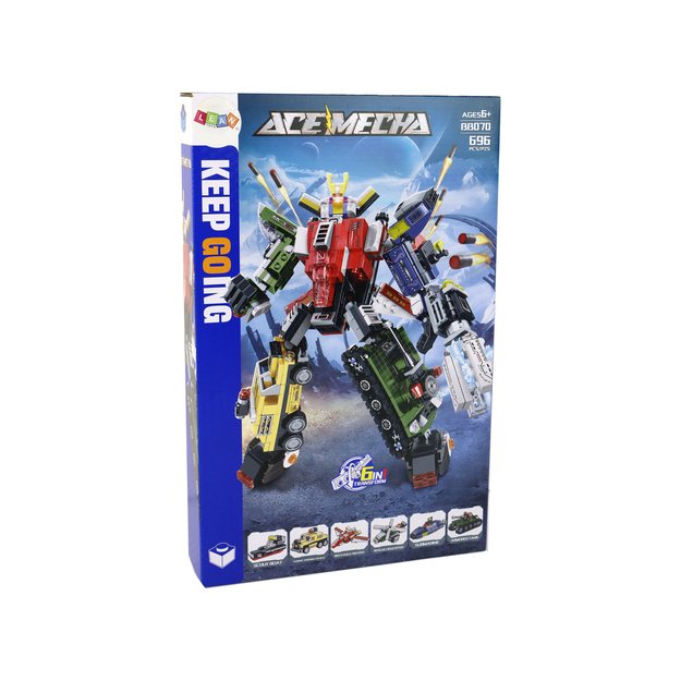 Robotas transformeris „Robot Ace Mecha“ 