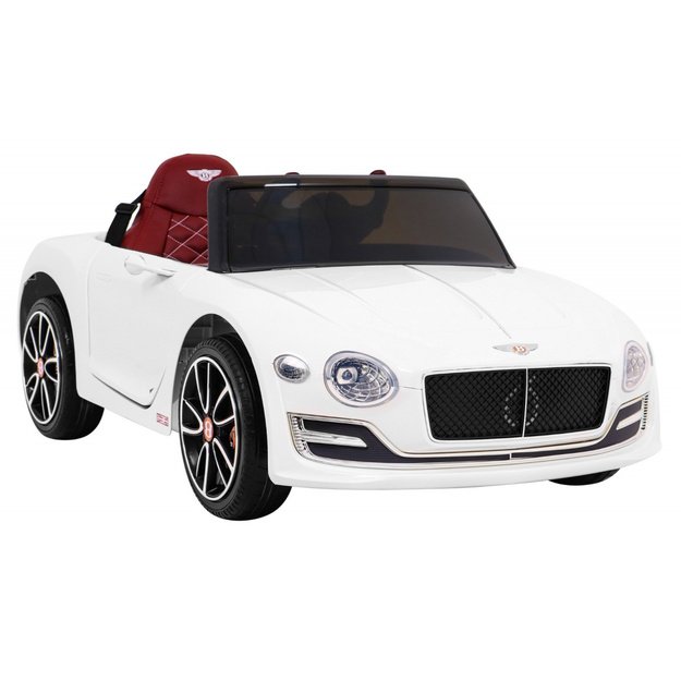 Vienvietis elekromobilis vaikams Bentley EXP12, baltas