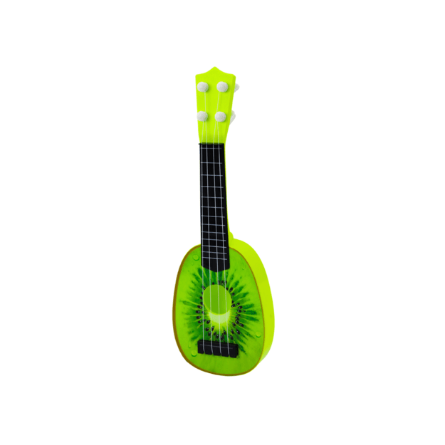 Mini ukulelė vaikams su 4 stygomis, žalia