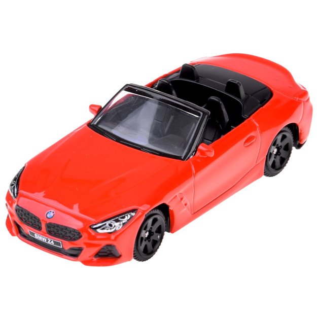 Metalinis automobilio BMW Z4 M40i modelis, raudonas