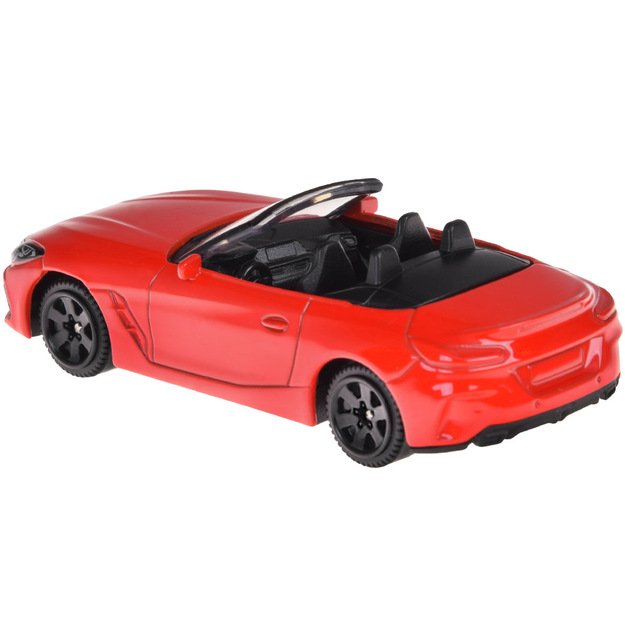 Metalinis automobilio BMW Z4 M40i modelis, raudonas