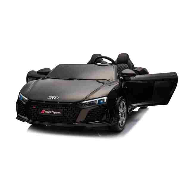 Dvivietis elektromobilis vaikams Audi Spyder R8 Lift, juodas