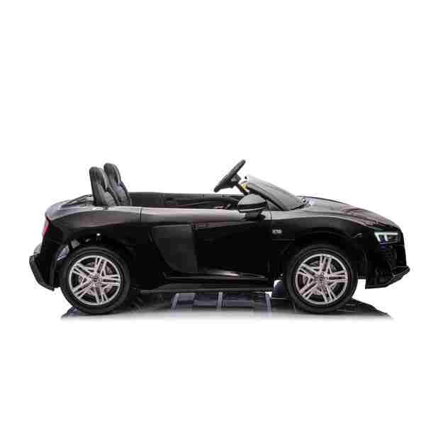 Dvivietis elektromobilis vaikams Audi Spyder R8 Lift, juodas