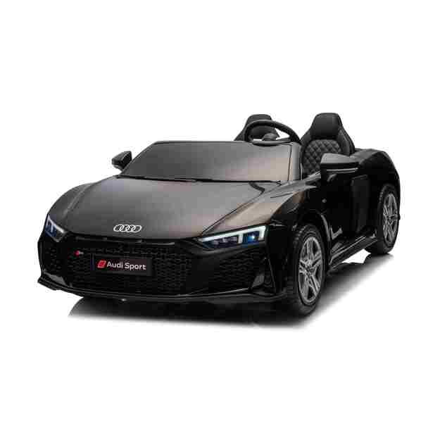 Dvivietis elektromobilis vaikams Audi Spyder R8 Lift, juodas