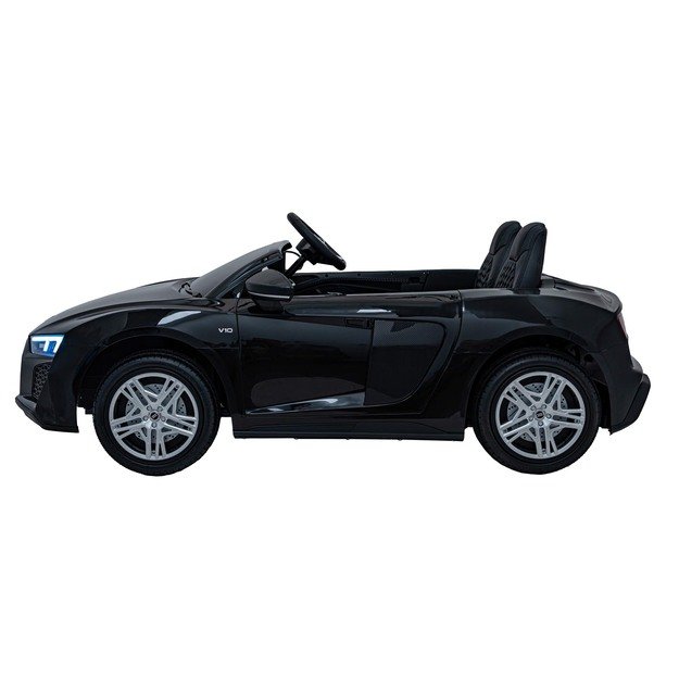 Dvivietis elektromobilis vaikams Audi Spyder R8 Lift, juodas