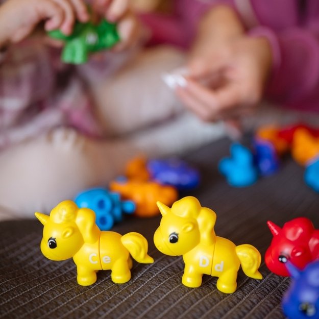 Edukacinis Montessori rūšiavimo rinkinys „Suderink skaičius“ 13 el., WOOPIE