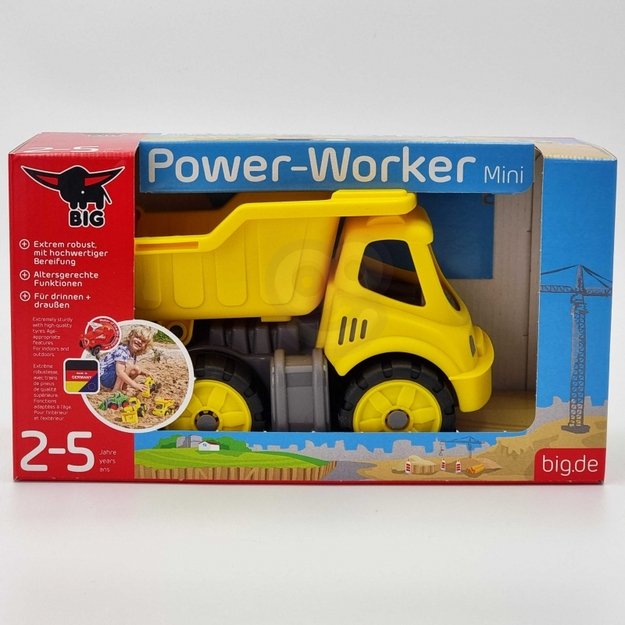 Žaislinis mini savivartis 16 cm. Power Worker Big