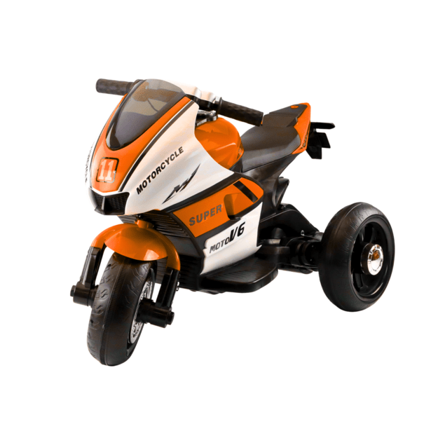 Elektrinis motociklas vaikams Moto V6 HT-5188, oranžinis