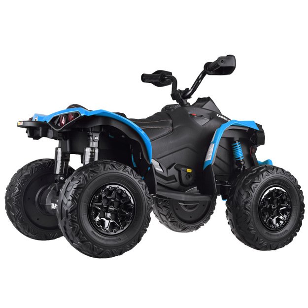 Vienvietis elektrinis keturratis QUAD Can-am, mėlynas