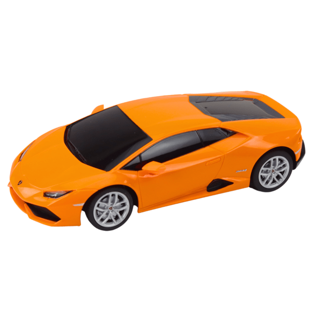 Nuotoliniu būdu valdomas Lamborghini Huracan automobilis 1:24, oranžinis