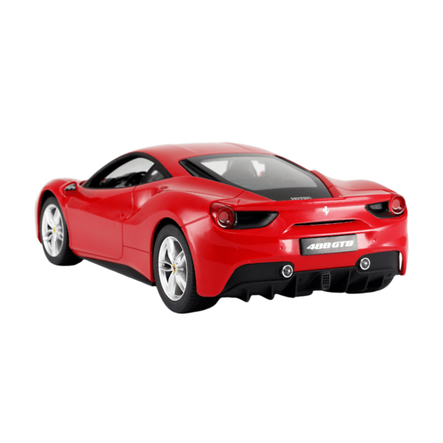 Nuotoliniu būdu valdomas  Ferrari 488 GTB automobilis 1:14 Rastar, raudonas