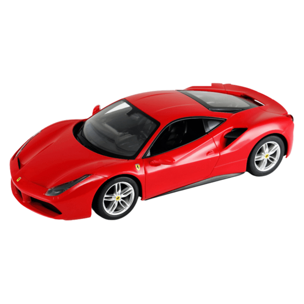 Nuotoliniu būdu valdomas  Ferrari 488 GTB automobilis 1:14 Rastar, raudonas