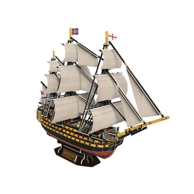 3D laivo HMS VICTORY dėlionės rinkinys