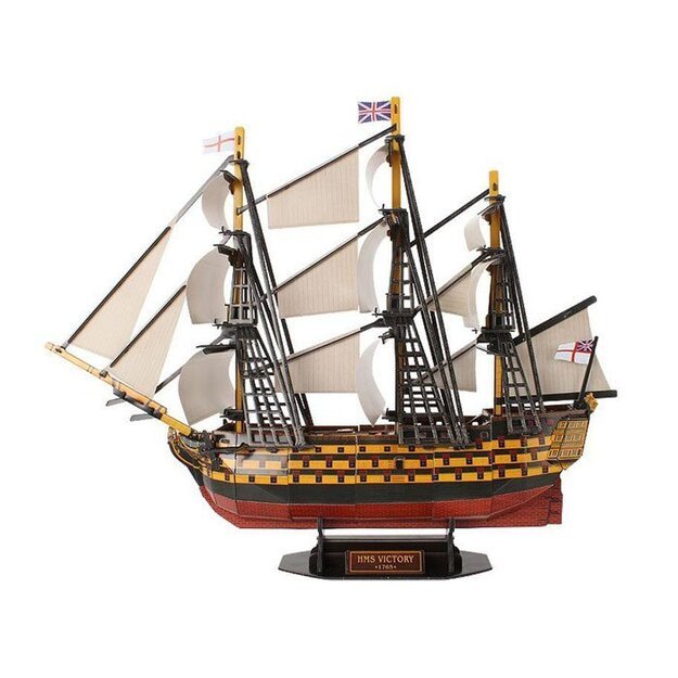 3D laivo HMS VICTORY dėlionės rinkinys