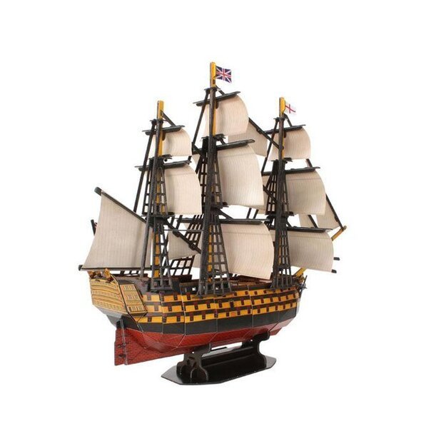 3D laivo HMS VICTORY dėlionės rinkinys