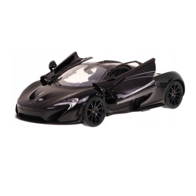 Nuotoliniu būdu valdomas Mclaren P1 automobilis, juodas