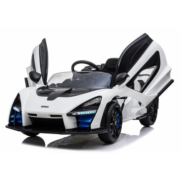 Elektromobilis vaikams McLaren Senna Baltas