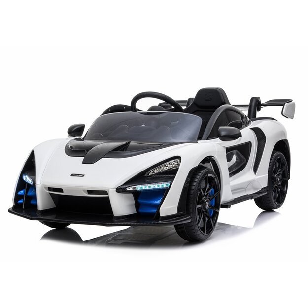 Elektromobilis vaikams McLaren Senna Baltas