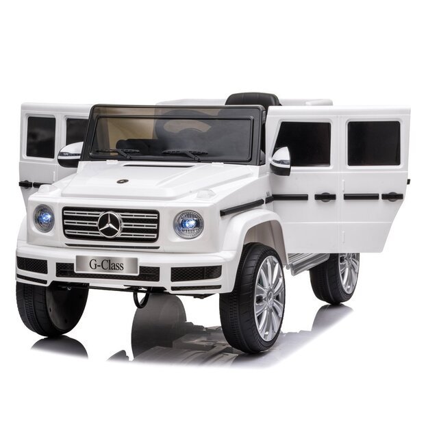 Elektromobilis vaikams Mercedes G500 baltas