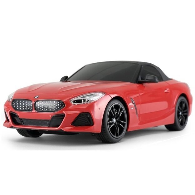 Nuotoliniu būdu valdomas BMW Z4 Roadster Rastar automobilis, raudonas