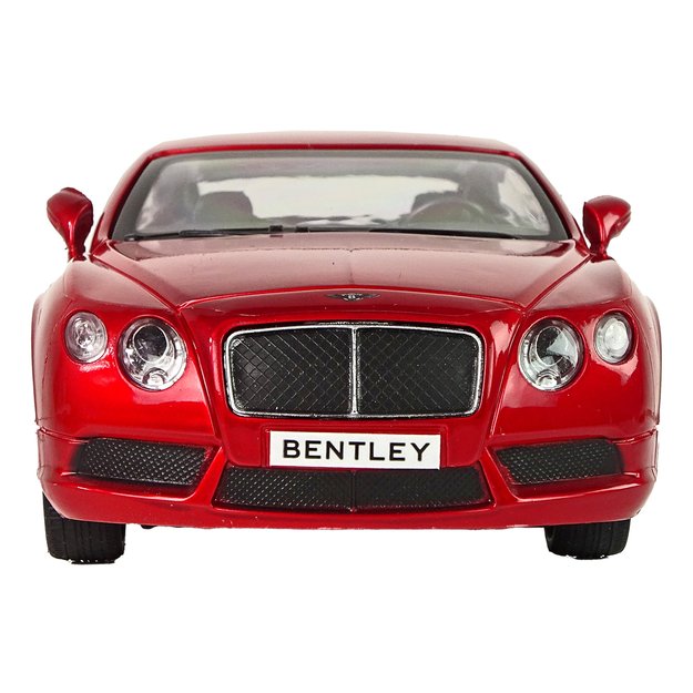 Žaislinis automobilis Bentley, raudonas