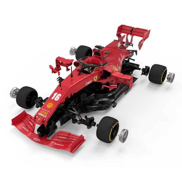 Nuotoliniu būdu valdomas sportinis Ferrari SF1000 automobilis 1:16, raudonas 