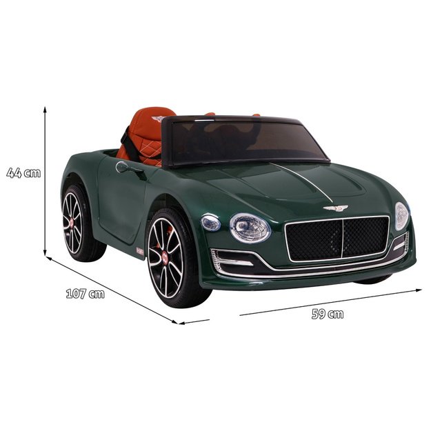 Vienvietis elekromobilis vaikams Bentley EXP12, žalias lakuotas