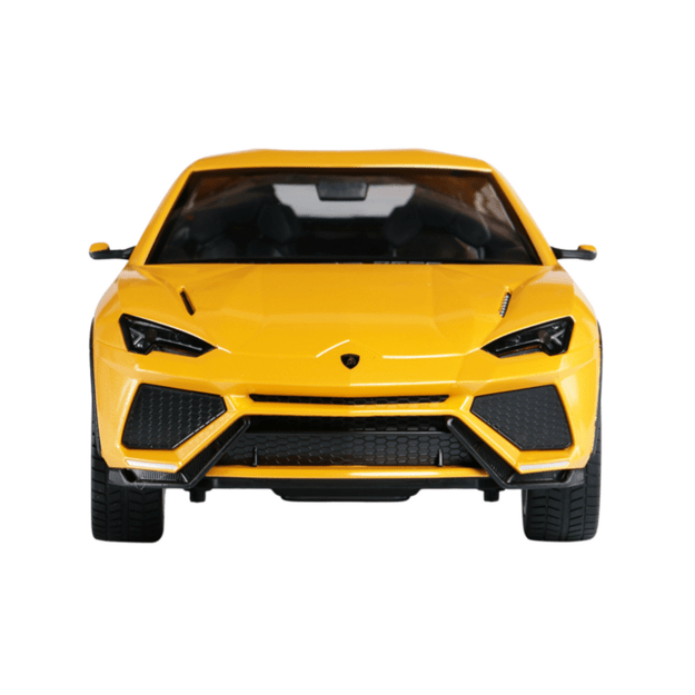 Nuotoliniu būdu valdomas Lamborghini Urus automobilis, geltonas 