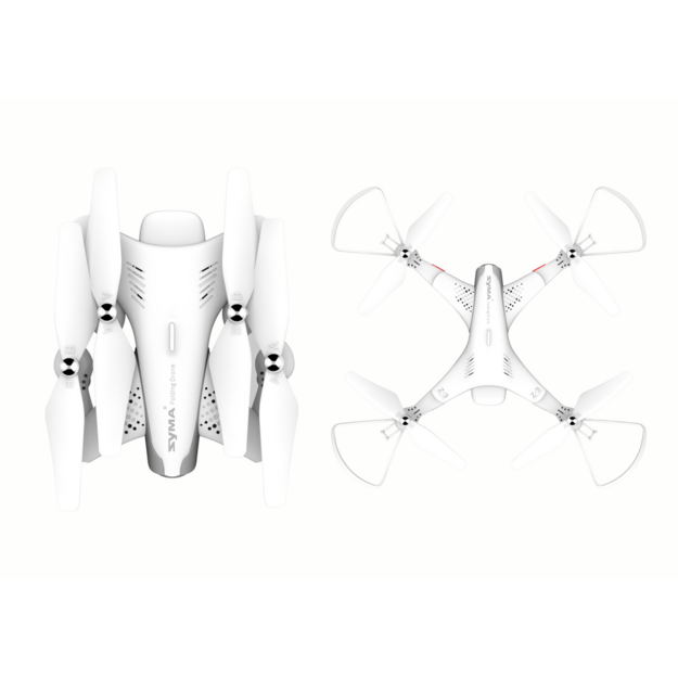 Nuotoliniu būdu valdomas dronas Z3 720P, baltas