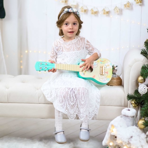 Vaikiška medinė ukulėlė - gitara, Tooky Toy