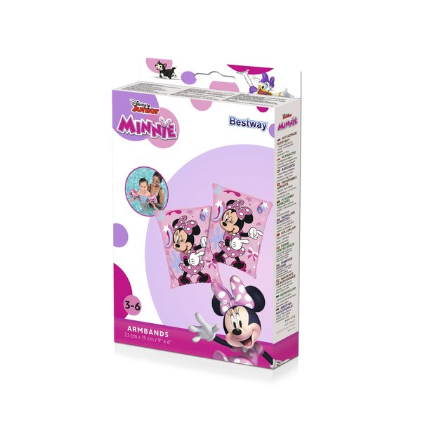 Pripučiamos rankovės plaukimui Minnie Mouse, Bestway 91038