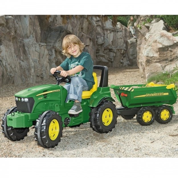 Priekaba traktoriui Rolly Toys John Deere