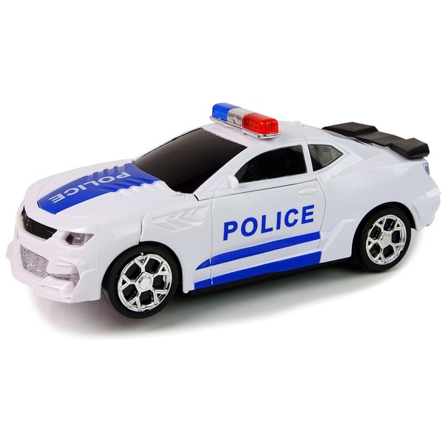 Policijos automobilis transformeris, 2in1 