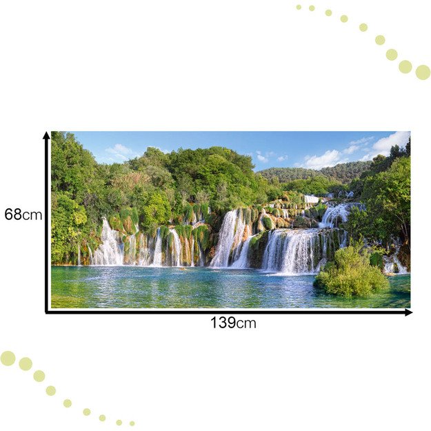 Dėlionė ,,Kroatija-Krka kriokliai", 4000 detalių, Castorland